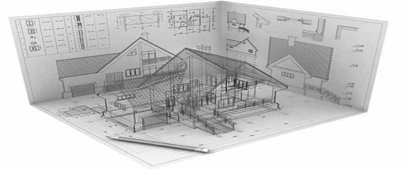 rysunek techniczny projektu budowlanego